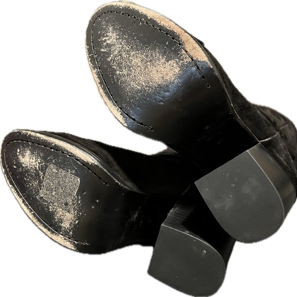 rag & bone Ashby High Suede Leather Boot In Black, 37 - Picture 8 of 8